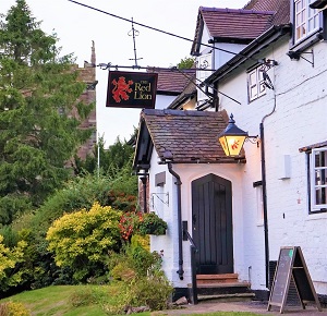 The Red Lion, Bradley, Staffordshire. Photocredit: Moorlands Eater